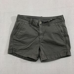 American Eagle Shorts Womens Size 4 Super Stretch Black Inseam 4"